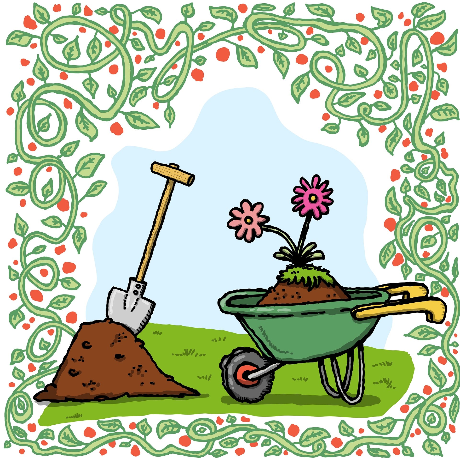 Izem Landscaping illustration